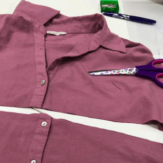 Upcycling camisa