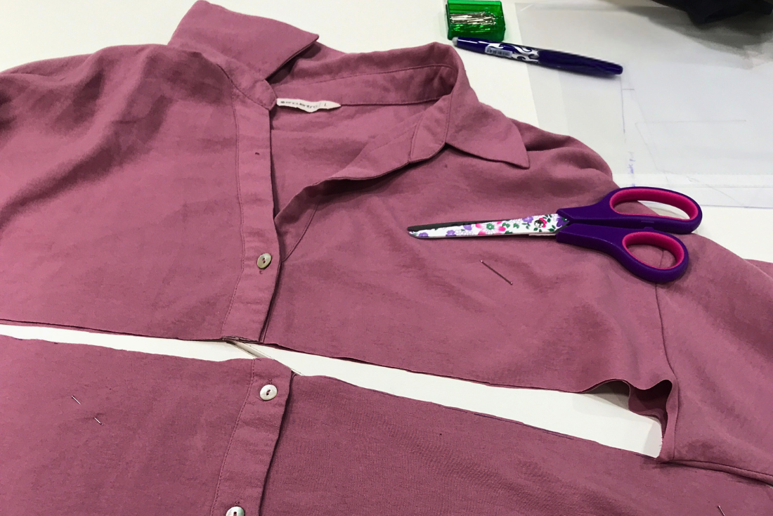 Upcycling camisa